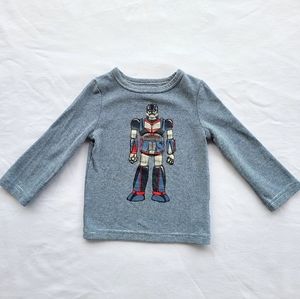 Milk On The Rocks Robot T-Shirt 4T